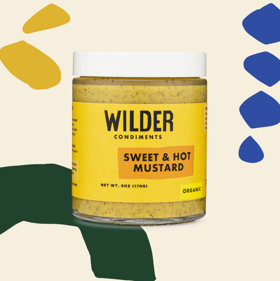 Sweet & Hot Mustard by Wilder Condiments